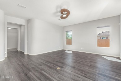 Discover this stunning Serenity model on a corner lot in the on Copper Canyon Golf Club in Arizona - for sale on GolfHomes.com, golf home, golf lot