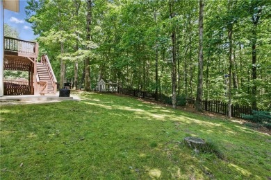 The kind of backyard that makes you want to cancel weekend plans on Hamilton Mill Golf Club in Georgia - for sale on GolfHomes.com, golf home, golf lot