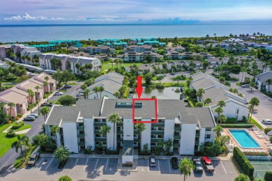 Gorgeous 4th floor 2 bed/2 bath unit features a beautiful quiet on Ocean Village Golf Course in Florida - for sale on GolfHomes.com, golf home, golf lot