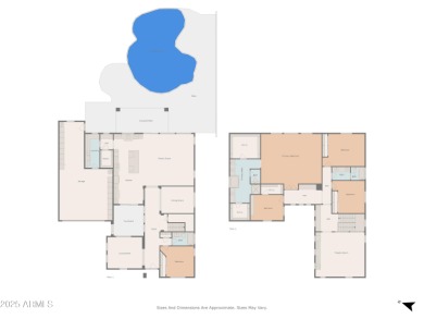 This expansive 5-bedroom, 3-bath home offers over 4,100 square on The Golf Club At Johnson Ranch in Arizona - for sale on GolfHomes.com, golf home, golf lot