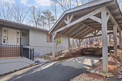 This rare raised ranch in the celebrated Big Canoe mountain on Big Canoe Golf Club - Cherokee in Georgia - for sale on GolfHomes.com, golf home, golf lot