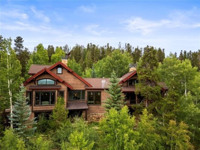 This exceptional 4-bedroom, 5-bathroom mountain retreat offers on Raven Golf Club At Three Peaks in Colorado - for sale on GolfHomes.com, golf home, golf lot