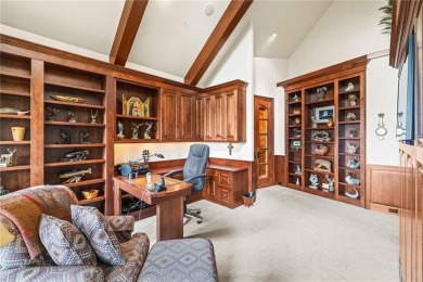 This exceptional 4-bedroom, 5-bathroom mountain retreat offers on Raven Golf Club At Three Peaks in Colorado - for sale on GolfHomes.com, golf home, golf lot