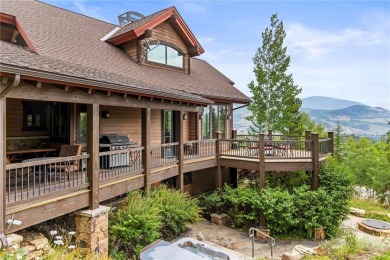 This exceptional 4-bedroom, 5-bathroom mountain retreat offers on Raven Golf Club At Three Peaks in Colorado - for sale on GolfHomes.com, golf home, golf lot