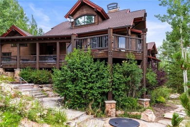 This exceptional 4-bedroom, 5-bathroom mountain retreat offers on Raven Golf Club At Three Peaks in Colorado - for sale on GolfHomes.com, golf home, golf lot