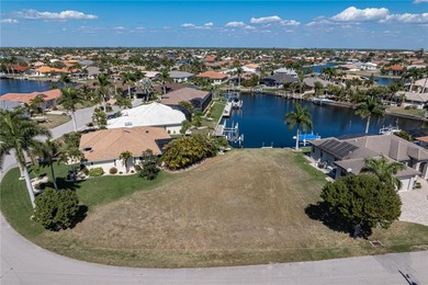 OVERSIZED SAILBOAT-ACCESS LOT ON WIDE CANAL BASIN IN BURNT STORE on Twin Isles Country Club in Florida - for sale on GolfHomes.com, golf home, golf lot