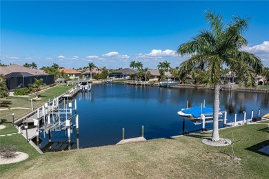 OVERSIZED SAILBOAT-ACCESS LOT ON WIDE CANAL BASIN IN BURNT STORE on Twin Isles Country Club in Florida - for sale on GolfHomes.com, golf home, golf lot