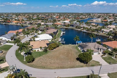 OVERSIZED SAILBOAT-ACCESS LOT ON WIDE CANAL BASIN IN BURNT STORE on Twin Isles Country Club in Florida - for sale on GolfHomes.com, golf home, golf lot