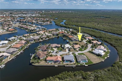 OVERSIZED SAILBOAT-ACCESS LOT ON WIDE CANAL BASIN IN BURNT STORE on Twin Isles Country Club in Florida - for sale on GolfHomes.com, golf home, golf lot