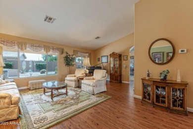 Look at this one! The home has an expanded floor plan with extra on Tuscany Falls At Pebble Creek in Arizona - for sale on GolfHomes.com, golf home, golf lot