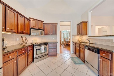 Beautiful one-level home in sought after Somerset Meadows on London Downs Golf Club in Virginia - for sale on GolfHomes.com, golf home, golf lot