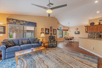 Look at this one! The home has an expanded floor plan with extra on Tuscany Falls At Pebble Creek in Arizona - for sale on GolfHomes.com, golf home, golf lot