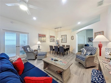 Fabulous St Regis model with  2.5 car garage located on The on Kings Ridge Golf Club in Florida - for sale on GolfHomes.com, golf home, golf lot