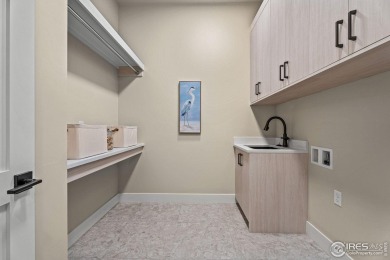 Step into this brand-new paired ranch home at Morning Song on Harmony Golf Club in Colorado - for sale on GolfHomes.com, golf home, golf lot