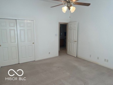 This lovely home enjoys a panoramic view of the Plum Creek Golf on Plum Creek Golf Club in Indiana - for sale on GolfHomes.com, golf home, golf lot