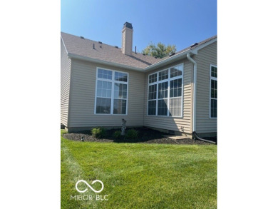 This lovely home enjoys a panoramic view of the Plum Creek Golf on Plum Creek Golf Club in Indiana - for sale on GolfHomes.com, golf home, golf lot