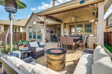Welcome to this STUNING 4-bedroom, 4.5-bath home nestled in the on The Tribute At the Colony in Texas - for sale on GolfHomes.com, golf home, golf lot