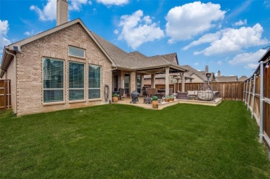 Welcome to this STUNING 4-bedroom, 4.5-bath home nestled in the on The Tribute At the Colony in Texas - for sale on GolfHomes.com, golf home, golf lot