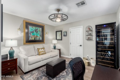 Beautifully updated 2BR, 2BA + Den Maya floor plan in the active on Cottonwood Country Club in Arizona - for sale on GolfHomes.com, golf home, golf lot