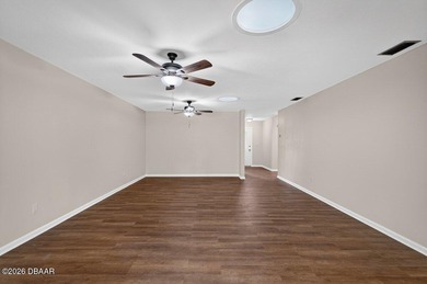 Tucked inside one of New Smyrna Beach's most peaceful golf-side on Hidden Lakes Golf Club in Florida - for sale on GolfHomes.com, golf home, golf lot