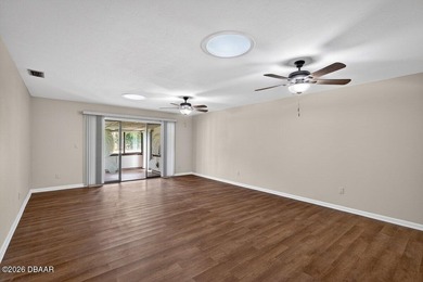 Tucked inside one of New Smyrna Beach's most peaceful golf-side on Hidden Lakes Golf Club in Florida - for sale on GolfHomes.com, golf home, golf lot