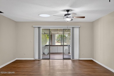 Tucked inside one of New Smyrna Beach's most peaceful golf-side on Hidden Lakes Golf Club in Florida - for sale on GolfHomes.com, golf home, golf lot