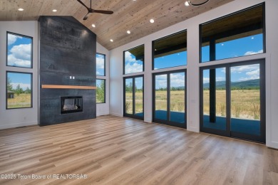 New modern ''twin'' home in Teton Reserve at the end of a on Teton Reserve in Idaho - for sale on GolfHomes.com, golf home, golf lot