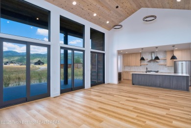 New modern ''twin'' home in Teton Reserve at the end of a on Teton Reserve in Idaho - for sale on GolfHomes.com, golf home, golf lot
