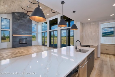 New modern ''twin'' home in Teton Reserve at the end of a on Teton Reserve in Idaho - for sale on GolfHomes.com, golf home, golf lot