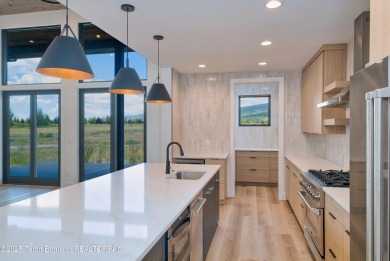 New modern ''twin'' home in Teton Reserve at the end of a on Teton Reserve in Idaho - for sale on GolfHomes.com, golf home, golf lot