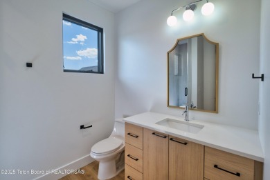 New modern ''twin'' home in Teton Reserve at the end of a on Teton Reserve in Idaho - for sale on GolfHomes.com, golf home, golf lot