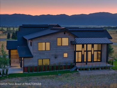 New modern ''twin'' home in Teton Reserve at the end of a on Teton Reserve in Idaho - for sale on GolfHomes.com, golf home, golf lot