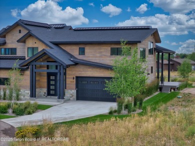 New modern ''twin'' home in Teton Reserve at the end of a on Teton Reserve in Idaho - for sale on GolfHomes.com, golf home, golf lot