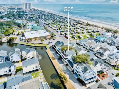 Waterfront Beach House in Ocean Lakes in Excellent Location just on Prestwick Country Club in South Carolina - for sale on GolfHomes.com, golf home, golf lot