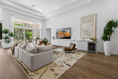 This expanded Montecito model has been completely reimagined on Frenchmans Reserve in Florida - for sale on GolfHomes.com, golf home, golf lot