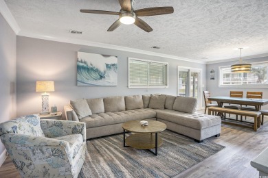 This fully furnished, turn-key 3-bedroom, 2-bath home with No on Tidewater Golf Club and Plantation in South Carolina - for sale on GolfHomes.com, golf home, golf lot