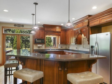 CUSTOM ALL-BRICK HOME WITH EXPANSIVE BASEMENT, GOLF COURSE VIEWS on RedTail Golf Club in Illinois - for sale on GolfHomes.com, golf home, golf lot