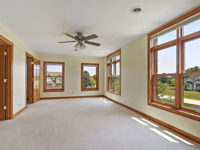 CUSTOM ALL-BRICK HOME WITH EXPANSIVE BASEMENT, GOLF COURSE VIEWS on RedTail Golf Club in Illinois - for sale on GolfHomes.com, golf home, golf lot