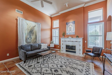 Tucked into a quiet cul-de-sac on an elevated lot, this on Saddlebrooke Golf Course in Arizona - for sale on GolfHomes.com, golf home, golf lot