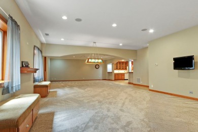 CUSTOM ALL-BRICK HOME WITH EXPANSIVE BASEMENT, GOLF COURSE VIEWS on RedTail Golf Club in Illinois - for sale on GolfHomes.com, golf home, golf lot