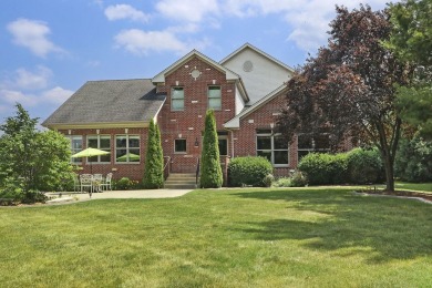 CUSTOM ALL-BRICK HOME WITH EXPANSIVE BASEMENT, GOLF COURSE VIEWS on RedTail Golf Club in Illinois - for sale on GolfHomes.com, golf home, golf lot
