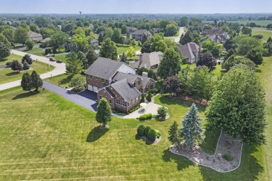 CUSTOM ALL-BRICK HOME WITH EXPANSIVE BASEMENT, GOLF COURSE VIEWS on RedTail Golf Club in Illinois - for sale on GolfHomes.com, golf home, golf lot