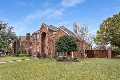 Located in Coppell's Riverchase Estates on a .3+ corner lot on Riverchase Golf Club in Texas - for sale on GolfHomes.com, golf home, golf lot