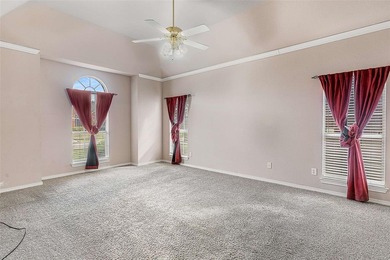 Located in Coppell's Riverchase Estates on a .3+ corner lot on Riverchase Golf Club in Texas - for sale on GolfHomes.com, golf home, golf lot