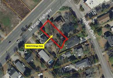 East of Kings Highway! Rare opportunity to build a new home or on Pine Lakes Country Club in South Carolina - for sale on GolfHomes.com, golf home, golf lot
