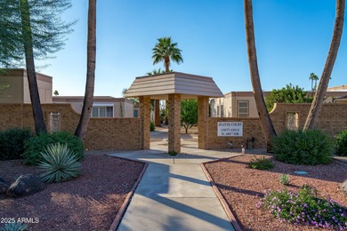 Step inside a residence that blends comfort with a polished on Sun City Lakes West and East in Arizona - for sale on GolfHomes.com, golf home, golf lot