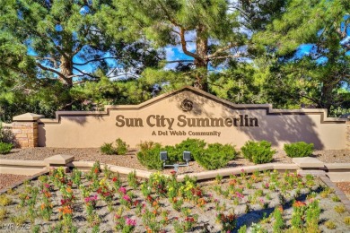 Located in the desirable 55+ community of Sun City Summerlin on Highland Falls Golf Club in Nevada - for sale on GolfHomes.com, golf home, golf lot