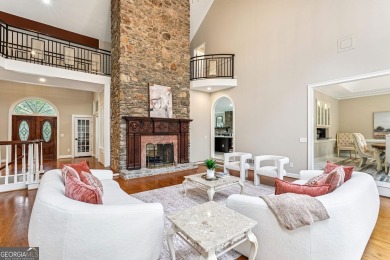 Tucked in Atlanta Country Club's quiet interior, this refreshed on Atlanta Country Club in Georgia - for sale on GolfHomes.com, golf home, golf lot