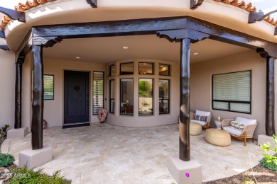 Perched in the prestigious gated community of Troon Ridge on Troon Country Club in Arizona - for sale on GolfHomes.com, golf home, golf lot