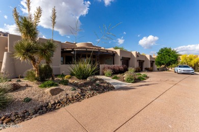 Perched in the prestigious gated community of Troon Ridge on Troon Country Club in Arizona - for sale on GolfHomes.com, golf home, golf lot